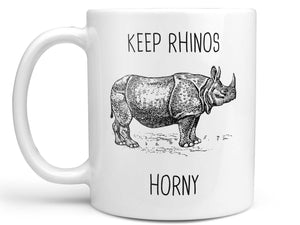 Keep Rhinos Horny Coffee Mug,Coffee Mugs Never Lie,Coffee Mug