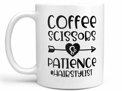 Coffee Scissors Patience Coffee Mug,Coffee Mugs Never Lie,Coffee Mug