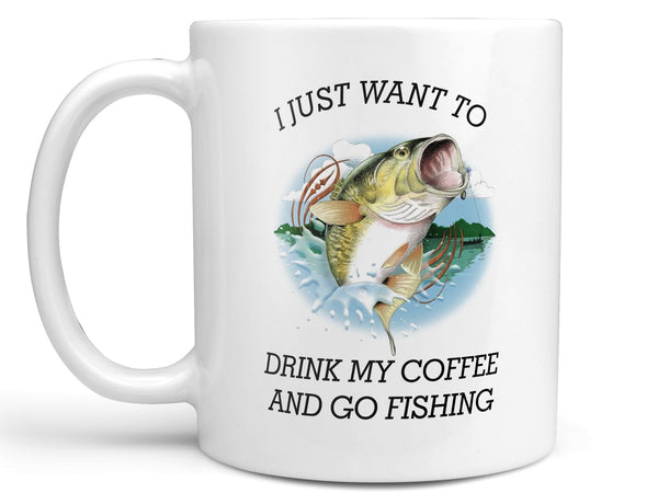 Coffee and Fishing Coffee Mug,Coffee Mugs Never Lie,Coffee Mug