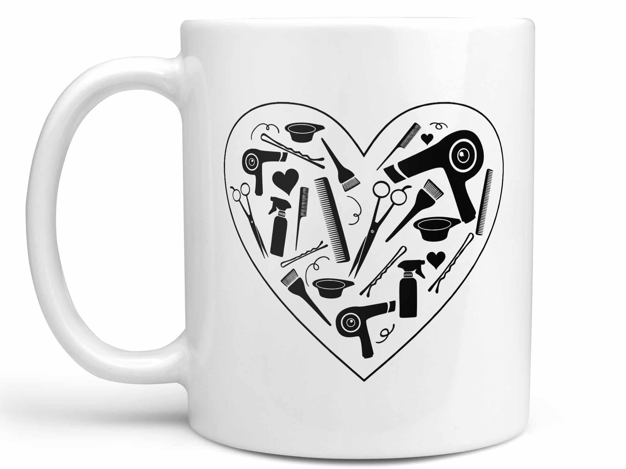 Stylist Heart Coffee Mug,Coffee Mugs Never Lie,Coffee Mug