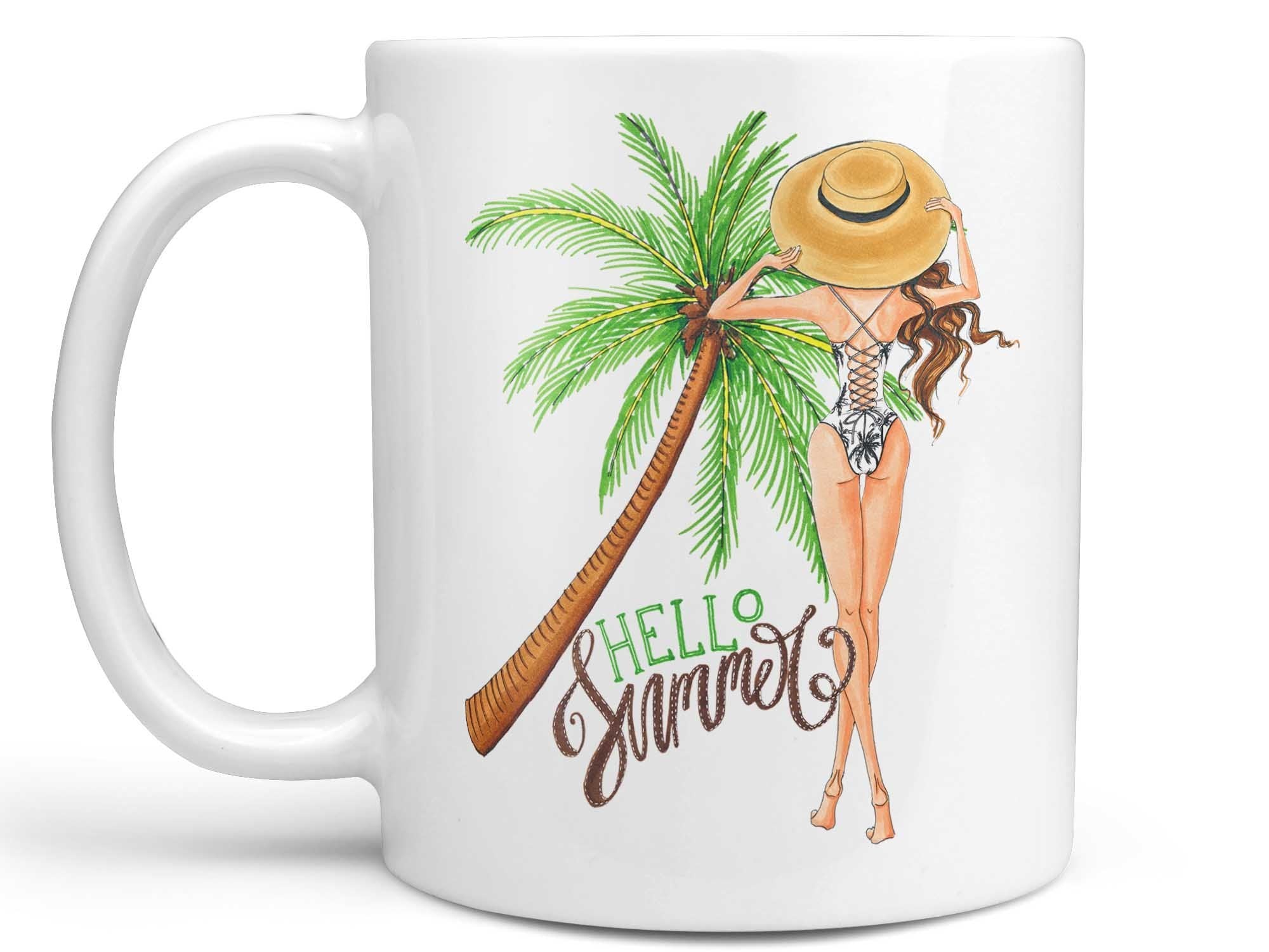 Hello Summer Girl Coffee Mug,Coffee Mugs Never Lie,Coffee Mug