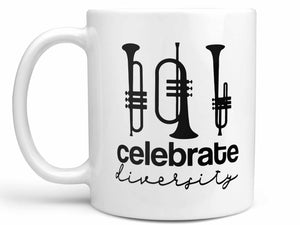 Celebrate Diversity Trumpet Coffee Mug