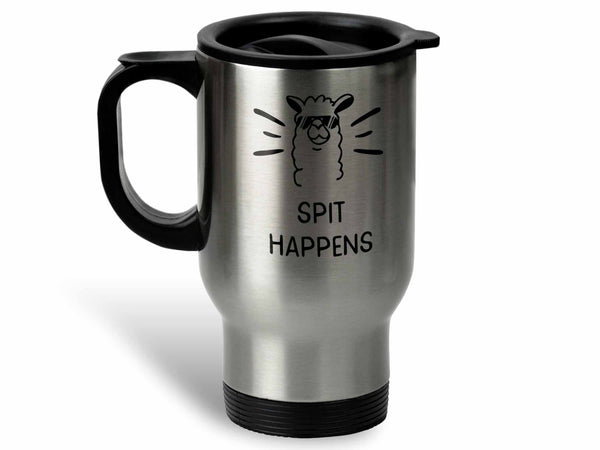 Spit Happens Llama Coffee Mug
