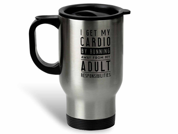 Running Away Cardio Coffee Mug,Coffee Mugs Never Lie,Coffee Mug