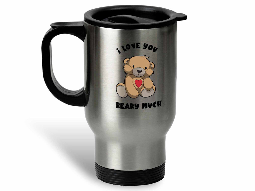 I Love You Beary Much Graphic 16oz. Libbey Cup