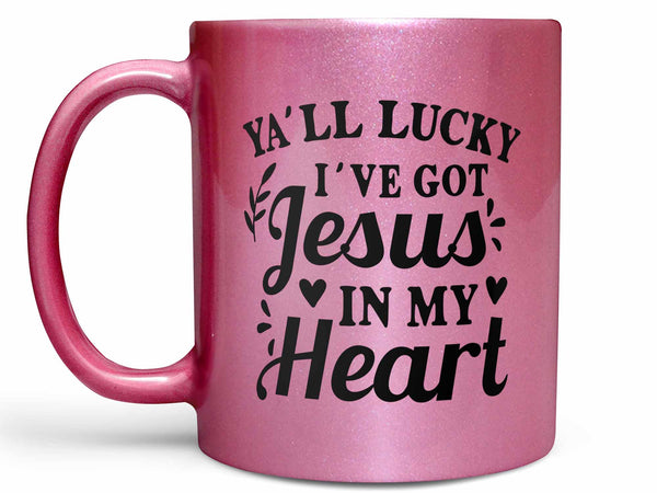 Jesus in My Heart Coffee Mug
