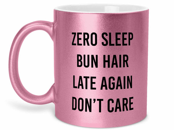 Zero Sleep Bun Hair Coffee Mug