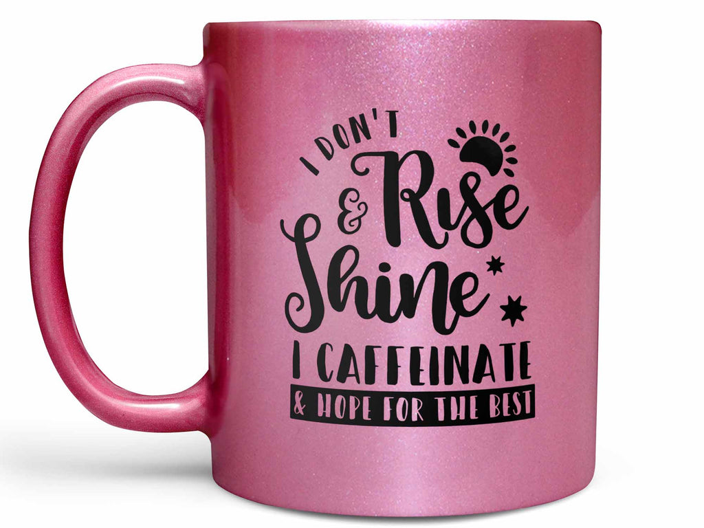 I Don't Rise And Shine - Engraved Stainless Steel Tumbler, Funny Travel  Mug, Funny Mug For Her