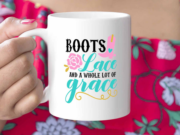 Boots and Lace Coffee Mug