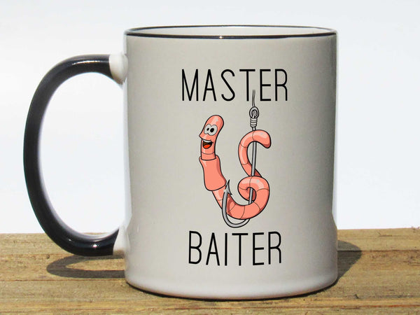 Master Baiter Fishing Coffee Mug,Coffee Mugs Never Lie,Coffee Mug