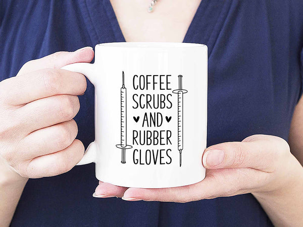 Coffee Scrubs and Rubber Gloves Coffee Mug
