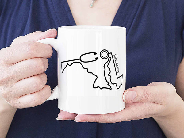 Maryland Nurse Coffee Mug,Coffee Mugs Never Lie,Coffee Mug