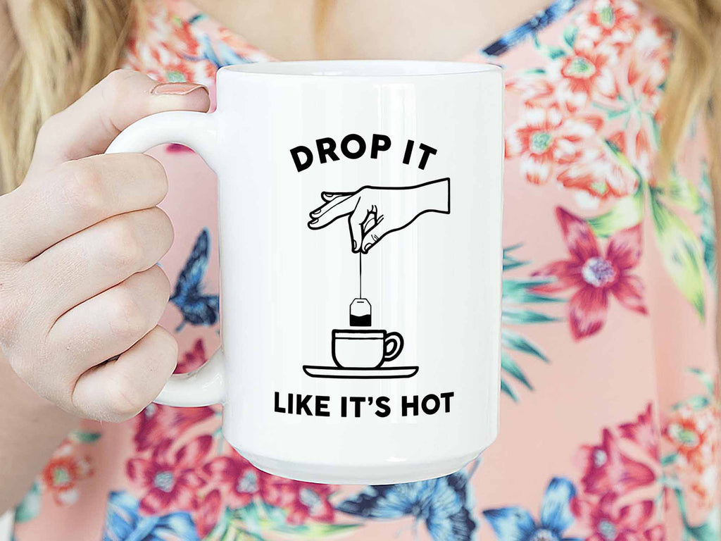 Drop It Like It's Hot Tumbler Engraved Tumbler Coffee Tea Tea