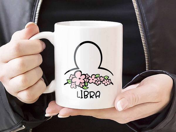 Libra Flower Coffee Mug