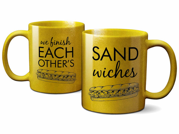 His and Hers Sandwiches Coffee Mugs,Coffee Mugs Never Lie,Coffee Mug