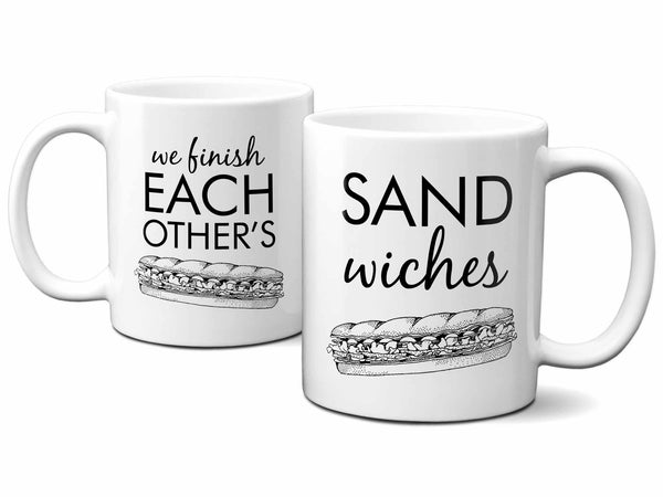 His and Hers Sandwiches Coffee Mugs,Coffee Mugs Never Lie,Coffee Mug