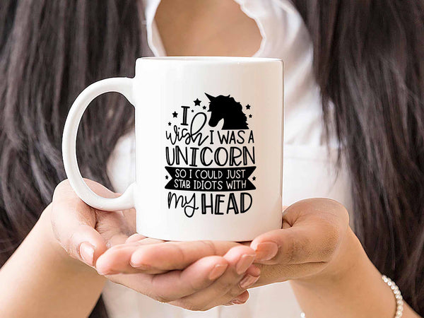 Wish I Was a Unicorn Coffee Mug