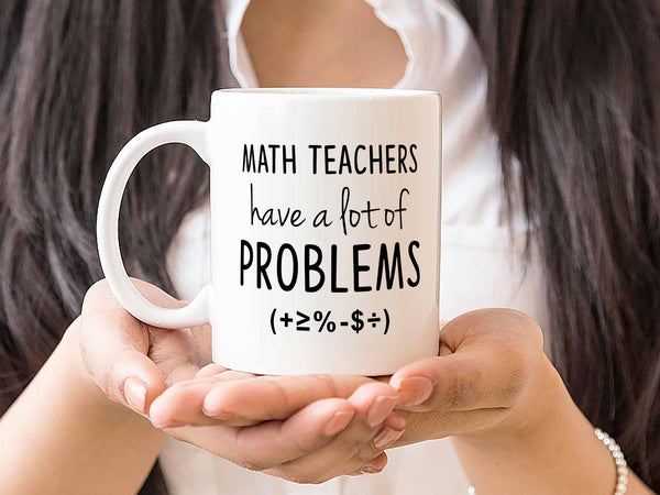 Math Teacher Coffee Mug