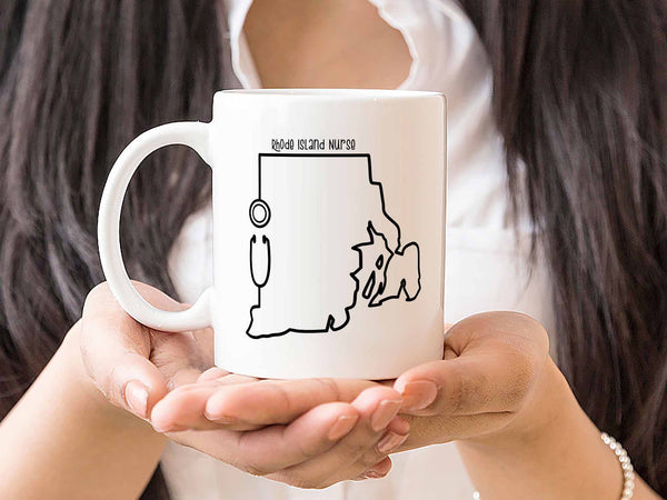Rhode Island Nurse Coffee Mug