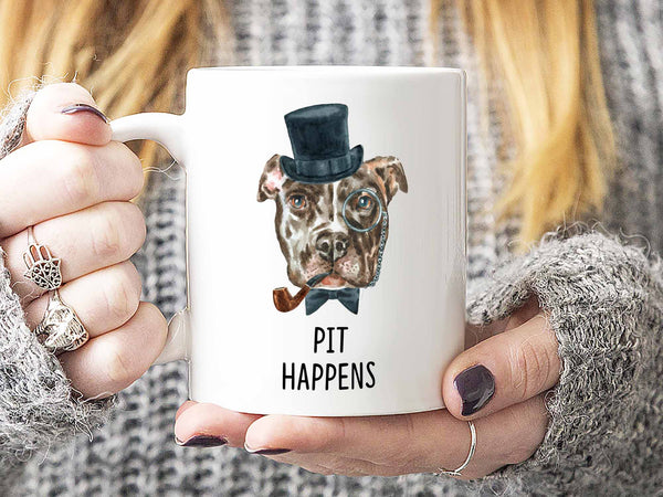Pit Happens Pit Bull Coffee mug,Coffee Mugs Never Lie,