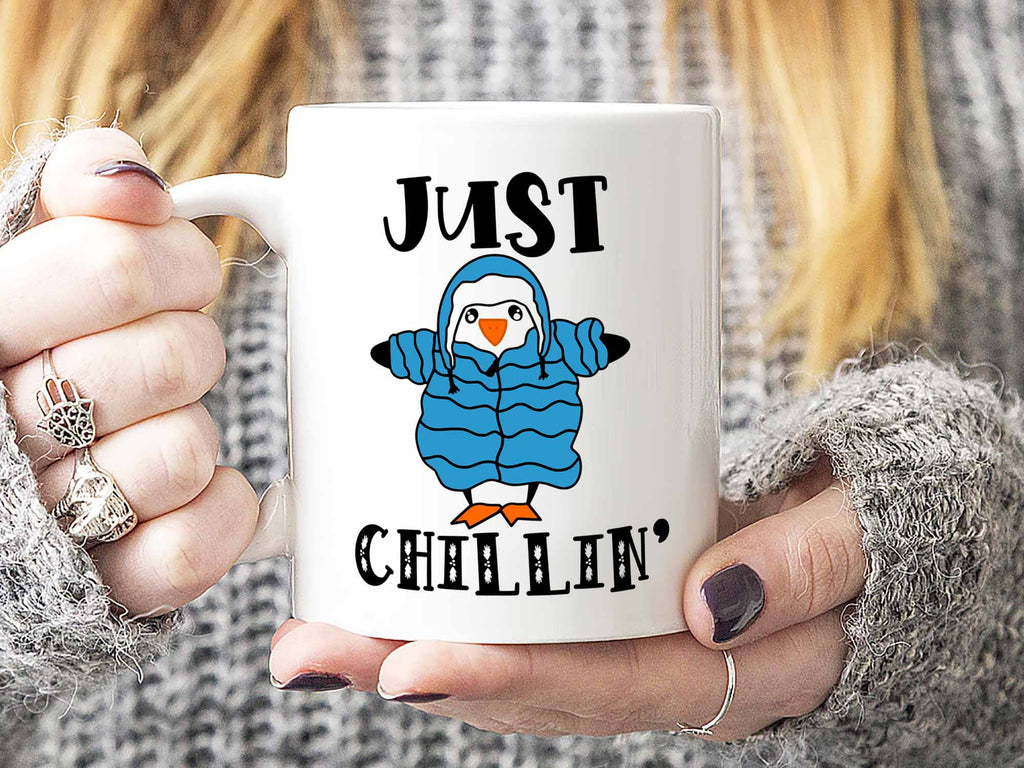 Penguin Mug Penguin Gift Penguin Chillin Like A Penguin Coffee Mug