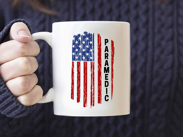 Paramedic Flag Coffee Mug