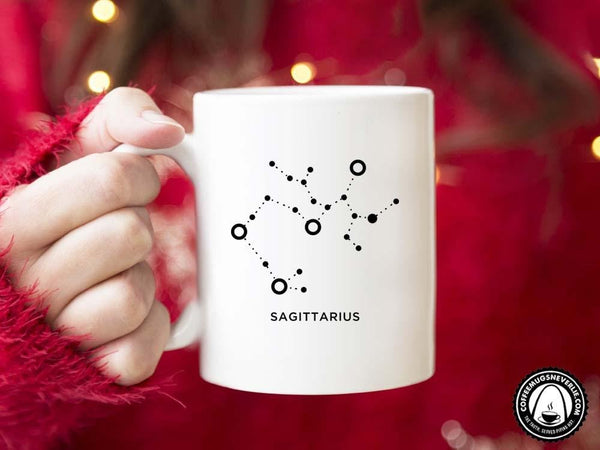 Sagittarius Constellation Coffee Mug,Coffee Mugs Never Lie,Coffee Mug