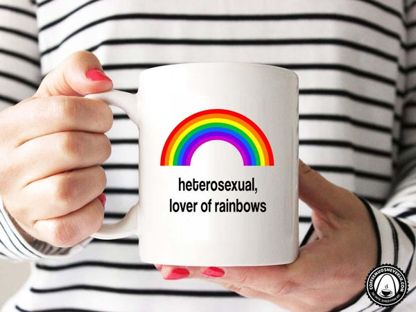 Lover of Rainbows Coffee Mug,Coffee Mugs Never Lie,Coffee Mug