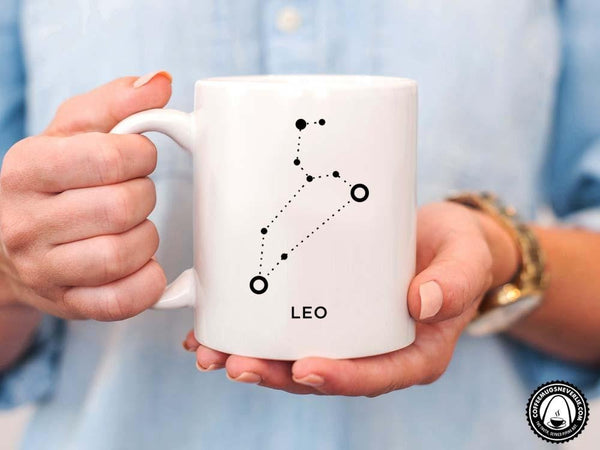 Leo Constellation Coffee Mug,Coffee Mugs Never Lie,Coffee Mug