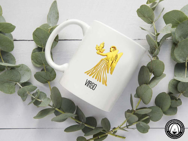 Golden Virgo Coffee Mug,Coffee Mugs Never Lie,Coffee Mug