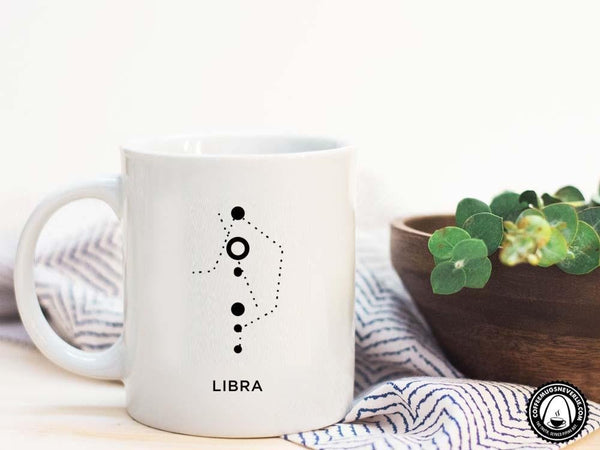 Libra Constellation Coffee Mug,Coffee Mugs Never Lie,Coffee Mug