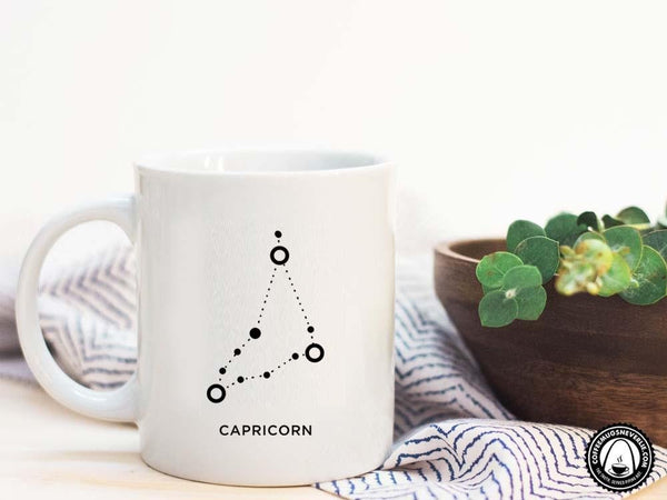 Capricorn Constellation Coffee Mug,Coffee Mugs Never Lie,Coffee Mug