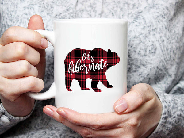 Let's Hibernate Bear Coffee Mug