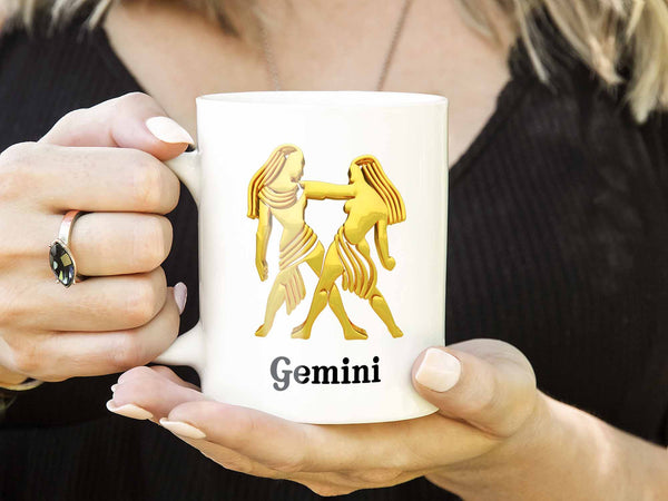 Gemini Gold Coffee Mug