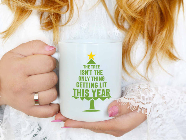 Getting Lit Christmas Coffee Mug,Coffee Mugs Never Lie,Coffee Mug