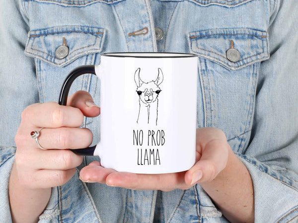 No Prob Llama Coffee Mug