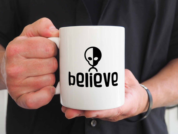 Believe Alien Coffee Mug