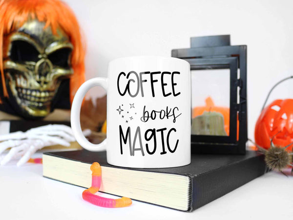 Coffee Books Magic Coffee Mug