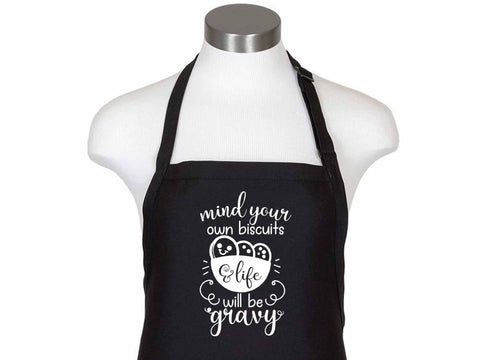 Mind Your Own Biscuits Apron