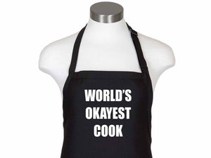 World's Okayest Cook Apron
