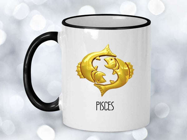 Golden Pisces Coffee Mug,Coffee Mugs Never Lie,Coffee Mug