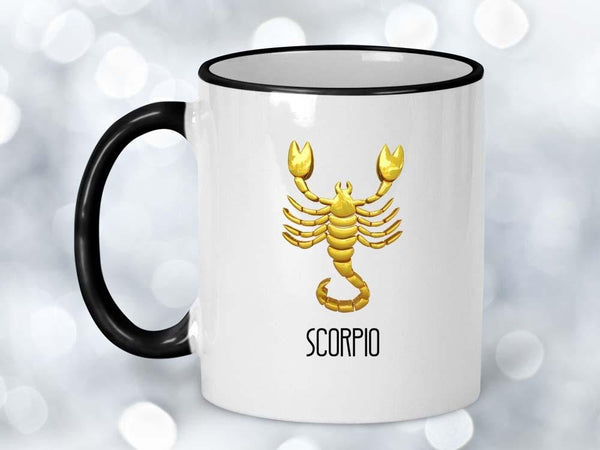 Golden Scorpio Coffee Mug,Coffee Mugs Never Lie,Coffee Mug