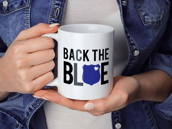 Back the Blue Coffee Mug