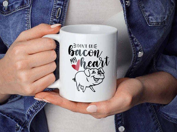 Bacon My Heart Pig Coffee Mug
