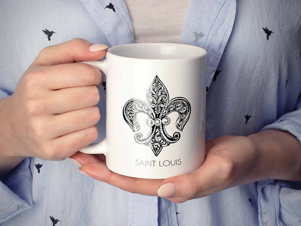 St. Louis Fleur De Lis Coffee Mug
