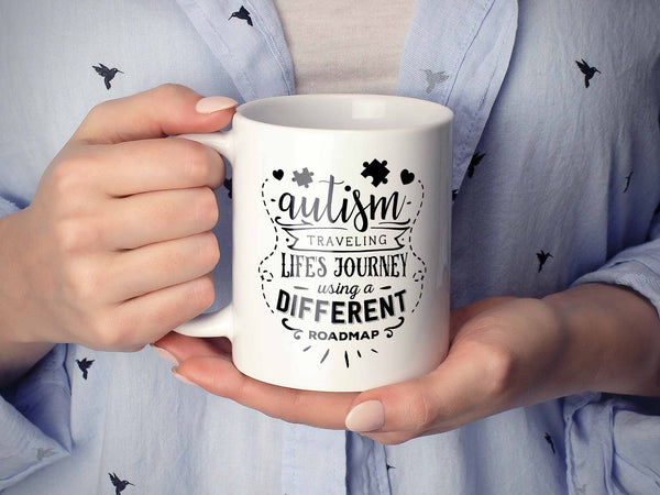 Autism Different Roadmap Coffee Mug,Coffee Mugs Never Lie,Coffee Mug