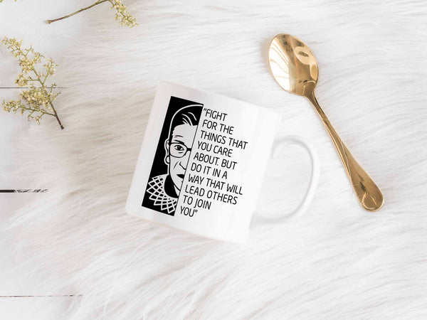 Ruth Bader Ginsburg Quote Coffee Mug
