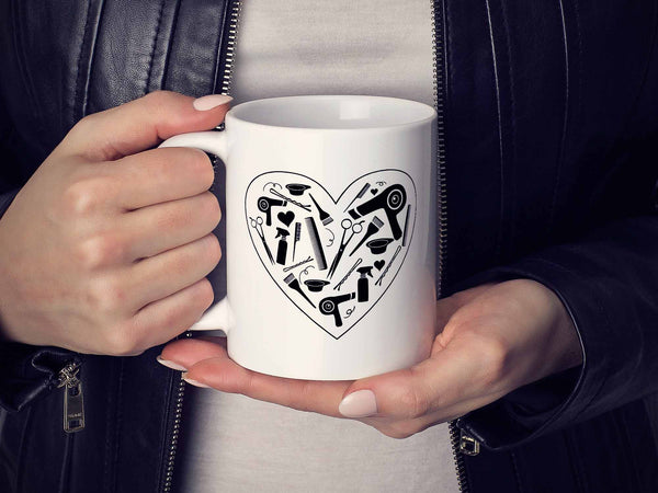 Stylist Heart Coffee Mug,Coffee Mugs Never Lie,Coffee Mug