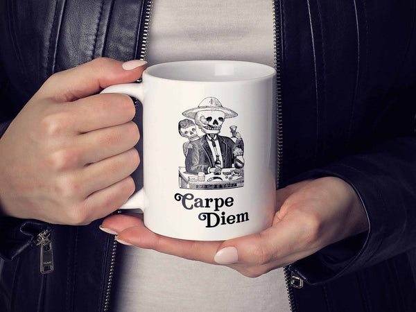 Carpe Diem Coffee Mug,Coffee Mugs Never Lie,Coffee Mug