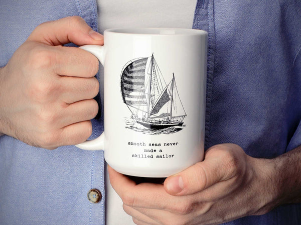Skilled Sailor Coffee Mug,Coffee Mugs Never Lie,Coffee Mug